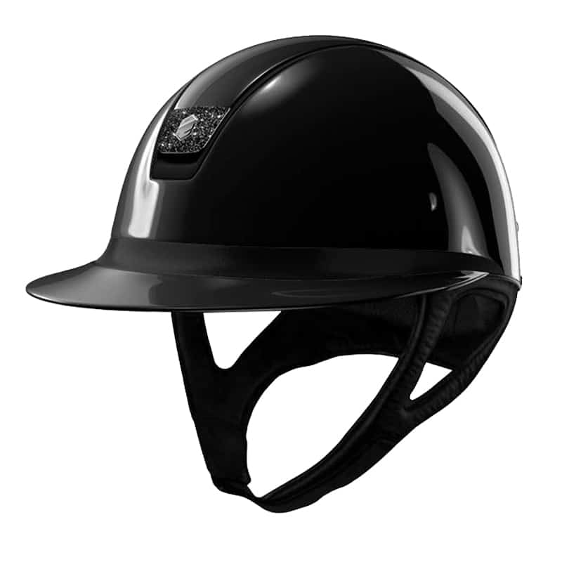 Helmet Samshield 1.0 Miss Shield Glossy Crystal Fabric Matte trim - My ...