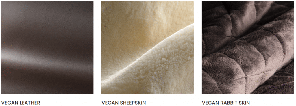 Kentucky image - vegan leather, vegan sheepskin, vegan rabbit skin