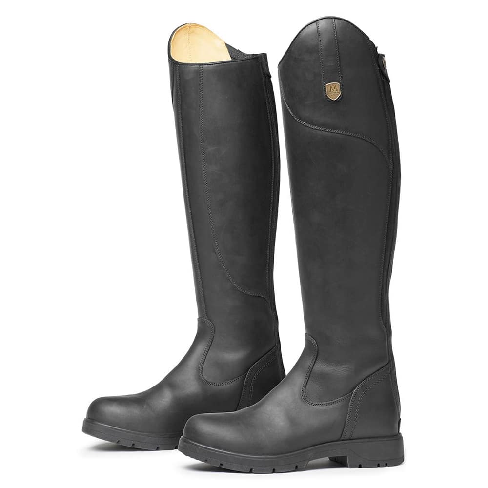 Mountain Horse Wild River Zip Leather Paddock Boots 
